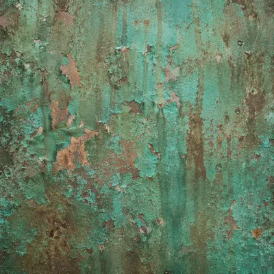 Aged Copper Patina Green Texture Background