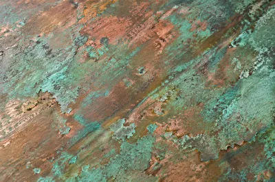 Aged Copper Patina Green Texture Background