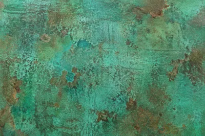 Aged Copper Patina Green Texture Background