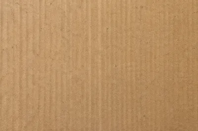 Brown Corrugated Cardboard Macro Texture