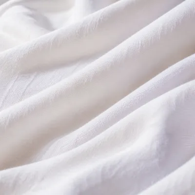 Soft White Cotton Fold Texture Background
