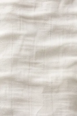 Soft White Cotton Fabric Texture Background