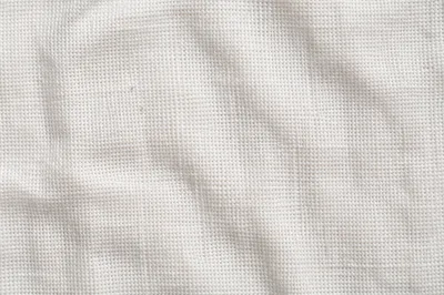 Soft White Cotton Fabric Texture