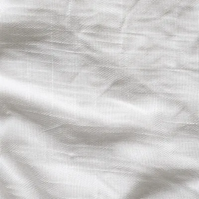 Soft White Cotton Fabric Texture