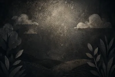 Dark Charcoal Moody Textured Background