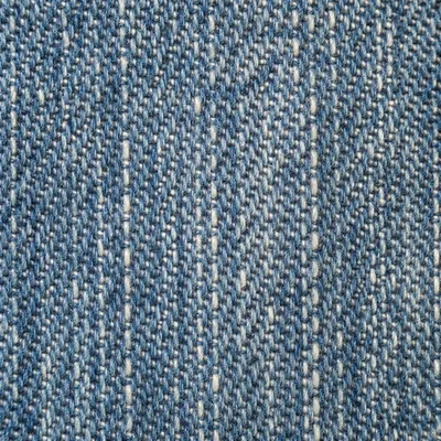 Blue Denim Twill Fabric Texture
