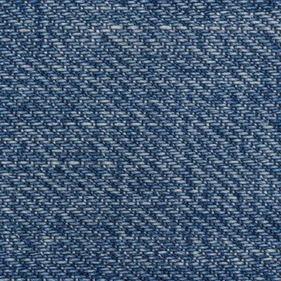 Blue Denim Twill Fabric Texture Background