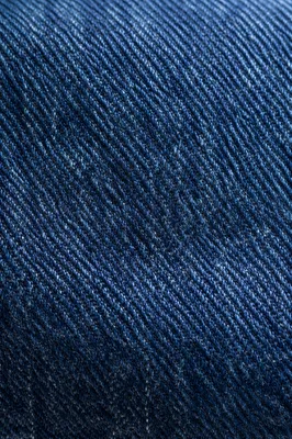Macro Blue Denim Twill Texture Background