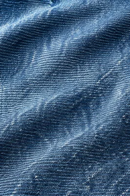 Blue Denim Twill Texture Background
