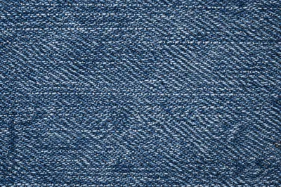 Macro Blue Denim Fabric Texture Background