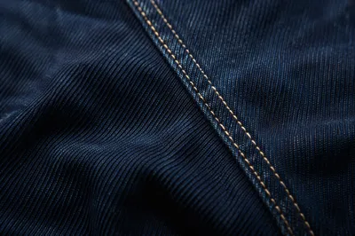 Dark Indigo Denim Texture Background