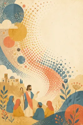 Retro Halftone Dotted Paper Texture Background