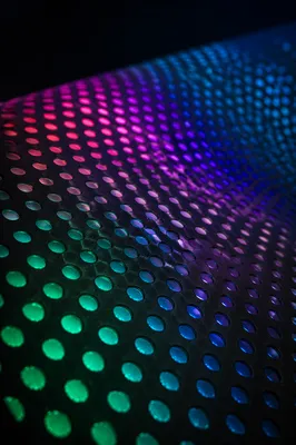 Neon Halftone Mesh Retro Abstract Background