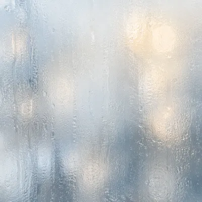 Frosted Glass Background with Blurred Light