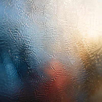 Frosted Glass Texture with Blurred Light