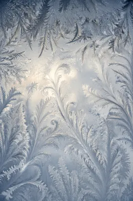 Frosted Glass Crystal Light Background