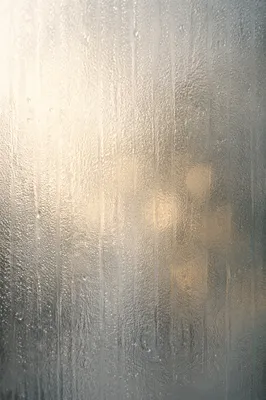 Frosted Glass with Blurred Morning Light