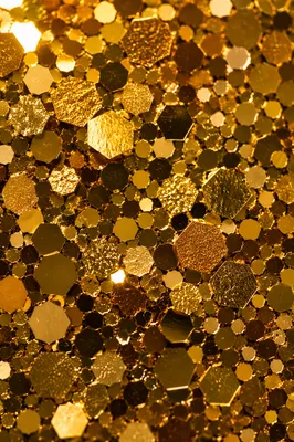 Festive Gold Glitter Confetti Texture
