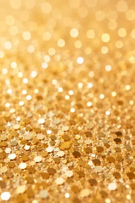 Golden Glitter Celebration Texture Background