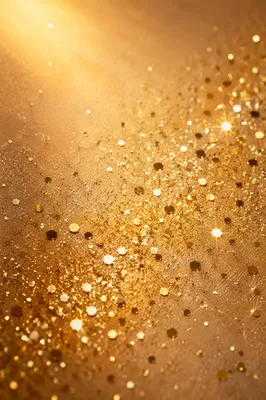 Elegant Gold Glitter Celebration Background