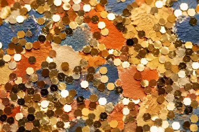 Luxurious Gold Glitter Celebration Texture