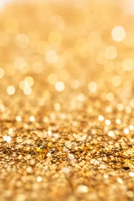 Golden Glitter Celebration Texture Background
