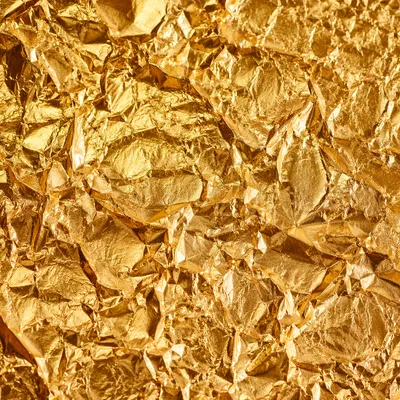 Luxury Crinkled Gold Foil Texture