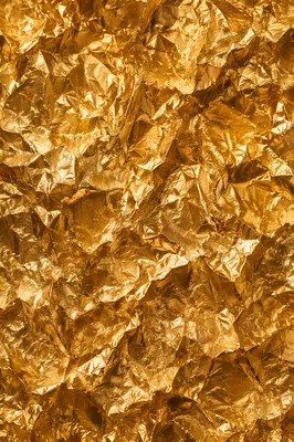 Luxury Crinkled Gold Foil Texture