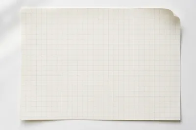 Minimal Ivory Grid Paper Background Texture