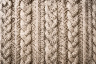 Cozy Cable Knit Sweater Texture Background