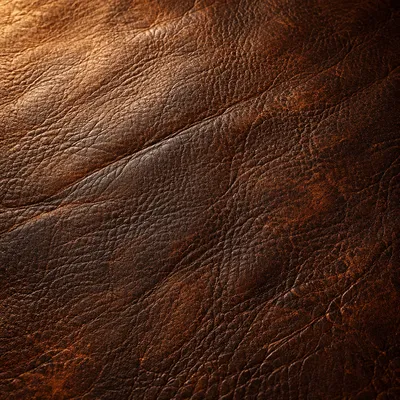 Aged Brown Leather Patina Texture Background