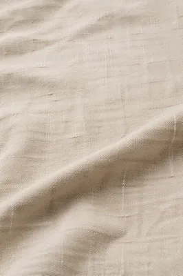 Neutral Beige Linen Texture Background