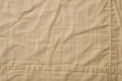 Neutral Beige Linen Fabric Texture Background