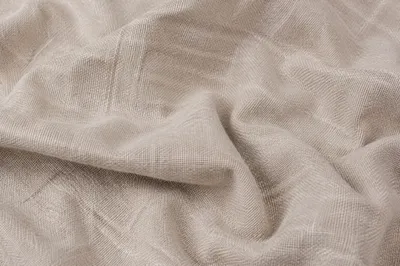 Neutral Beige Linen Fabric Texture Background