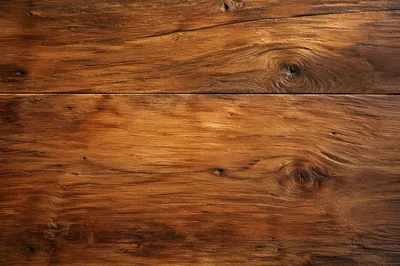 Warm Brown Wood Grain Tabletop Background