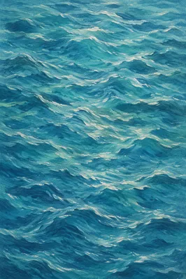 Turquoise Ocean Ripple Texture Background