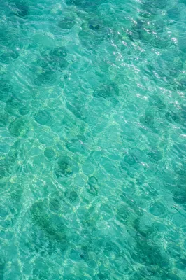 Calm Turquoise Ocean Ripple Texture Background