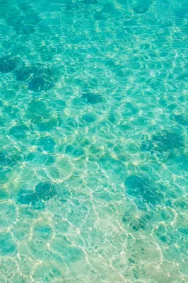 Turquoise Ocean Ripple Texture Background