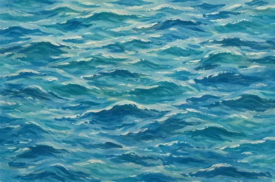 Turquoise Ocean Ripple Texture Background