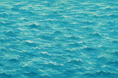 Turquoise Ocean Ripple Texture Background