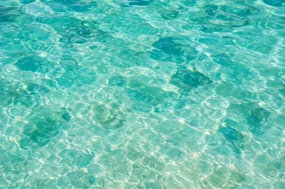 Turquoise Ocean Ripple Texture Background