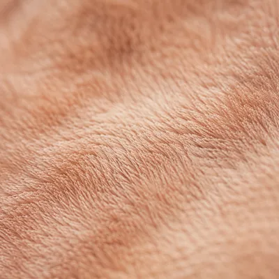 Soft Peach Velvet Macro Texture Background