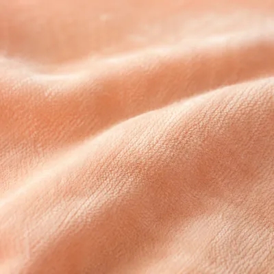 Soft Peach Velvet Texture Background