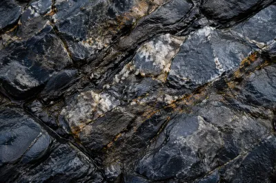 Dark Polished Granite Texture Background