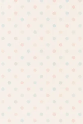 Pastel Tiny Polka Dot Folk Pattern
