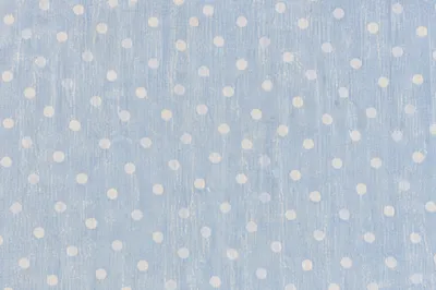 Pastel Blue Polka Dot Fabric Background