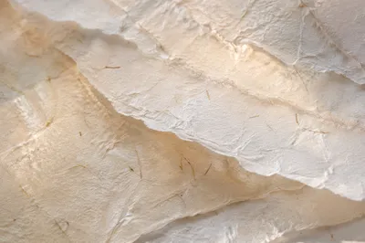 Translucent Natural White Rice Paper Texture