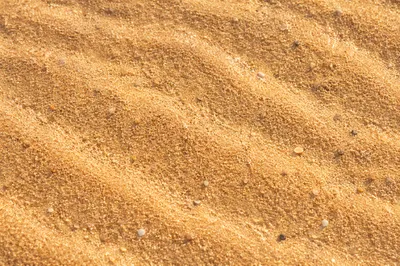 Warm Golden Beach Sand Texture Background