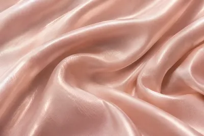 Elegant Pink Champagne Silk Fold Background