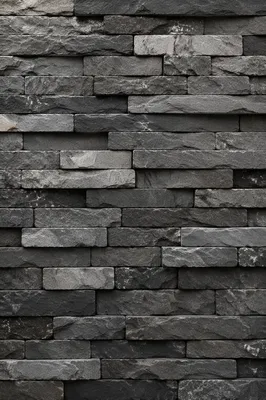 Rustic Gray Stacked Stone Wall Texture